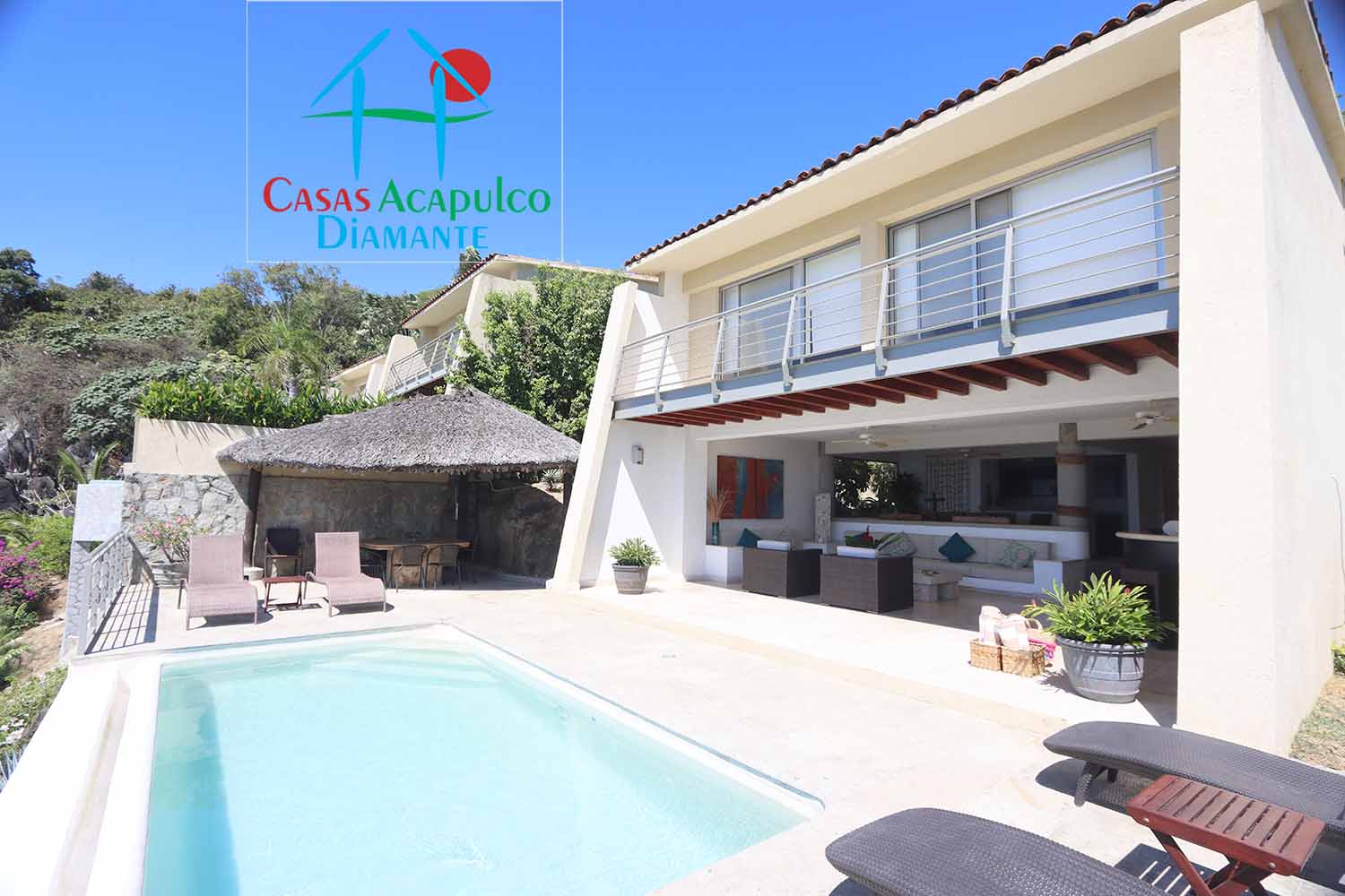 Villa Marlin - Terraza con alberca 3